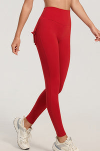 Willluxe® High-Waisted Scrunch Booty Cargo Leggings with Pockets