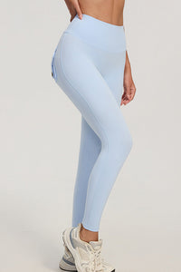 Willluxe® High-Waisted Scrunch Booty Cargo Leggings with Pockets
