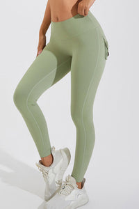 Willluxe® High-Waisted Scrunch Booty Cargo Leggings with Pockets