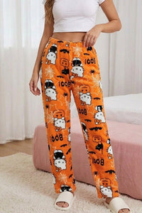 Willluxe® Cozy Cartoon Print Plush Flannel Lounge Pants