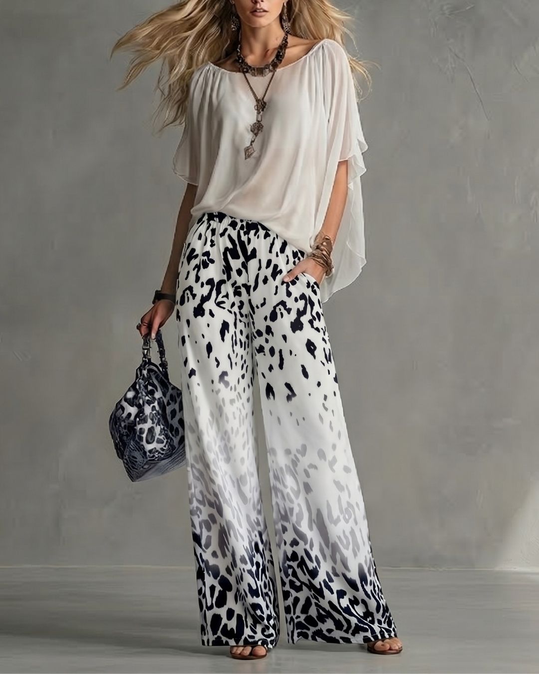Willluxe® Ombre Leopard Set