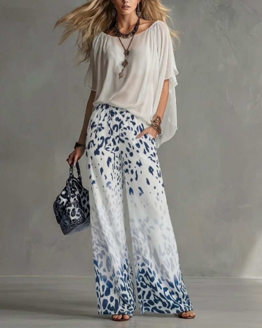 Willluxe® Ombre Leopard Set
