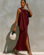 Willluxe® One-Shoulder Knot Set