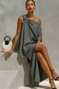 Willluxe® One-Shoulder Knot Set