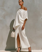 Willluxe® One-Shoulder Knot Set