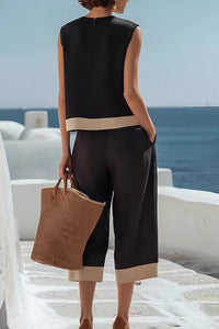 Willluxe® Coastal Breeze Contrast Trim Set