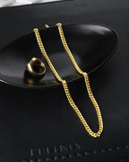 Willluxe® Classic Cuban Link Chain Gift Set