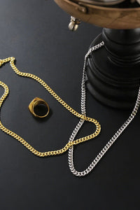 Willluxe® Classic Cuban Link Chain Gift Set