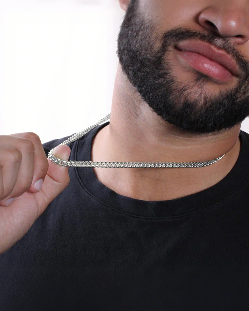 Willluxe® Classic Cuban Link Chain Gift Set