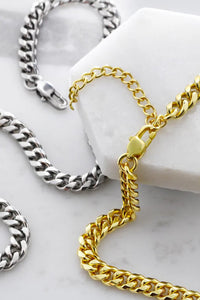 Willluxe® Classic Cuban Link Chain Gift Set