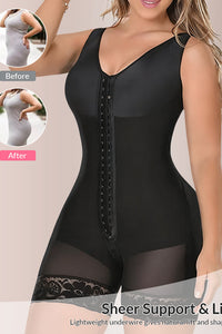 Willluxe® CurveFlex - Zipper & Hook Body Shaper