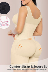 Willluxe® CurveFlex - Zipper & Hook Body Shaper