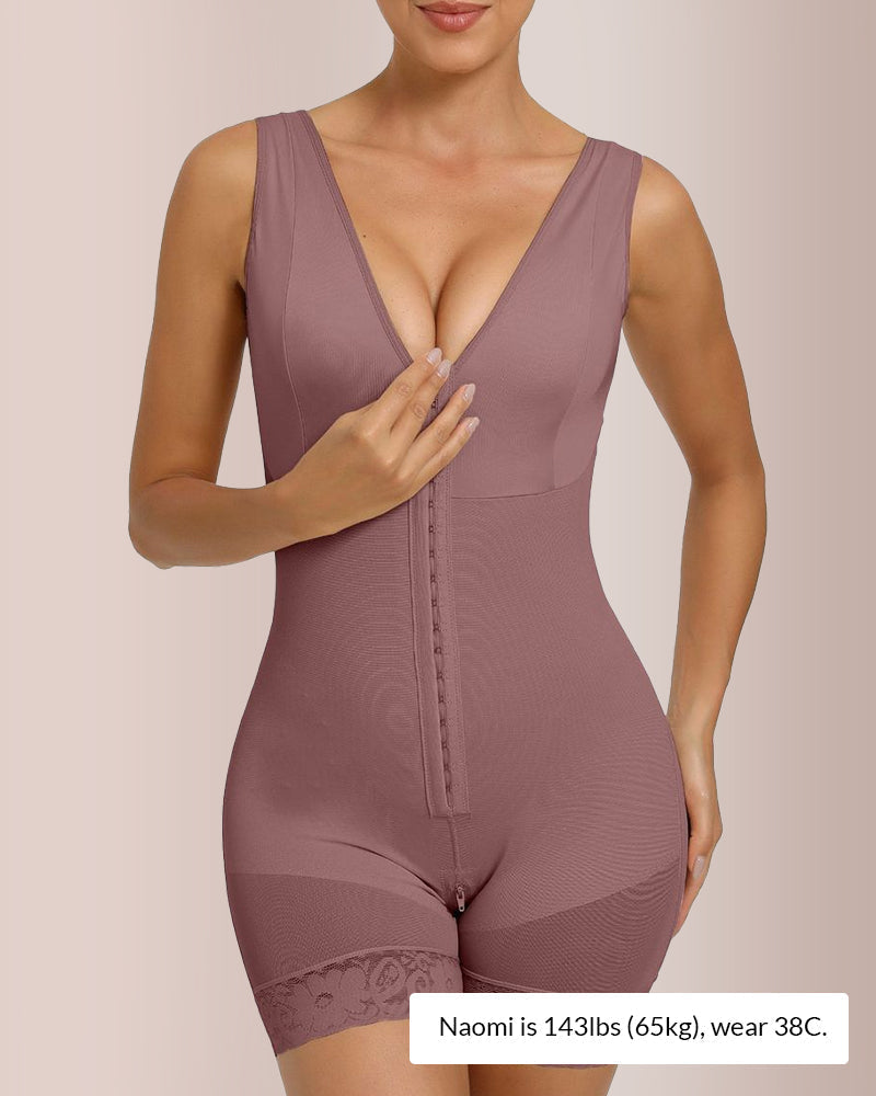 Willluxe® CurveFlex - Zipper & Hook Body Shaper