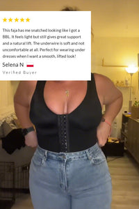 Willluxe® CurveFlex - Zipper & Hook Body Shaper