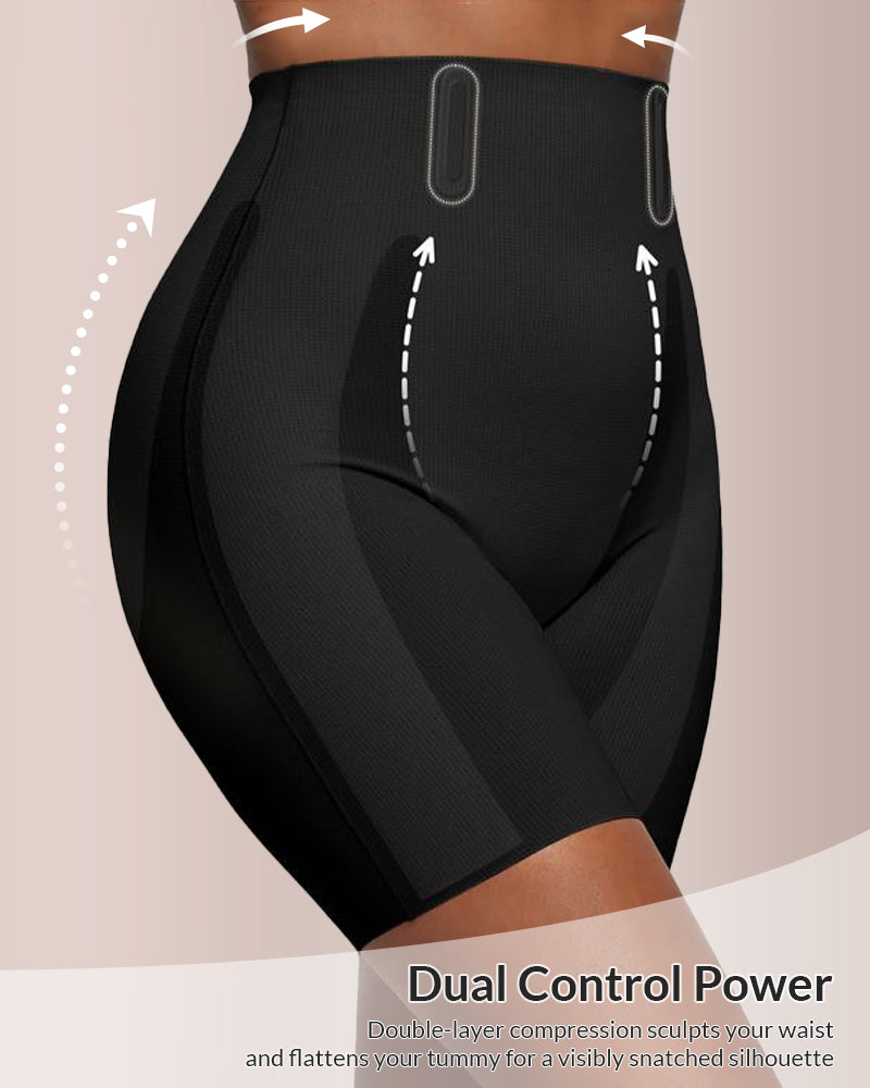 Willluxe® CurveFlex – High-Waist Seamless Butt-Lifting Shaper Shorts