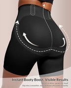 Willluxe® CurveFlex – High-Waist Seamless Butt-Lifting Shaper Shorts