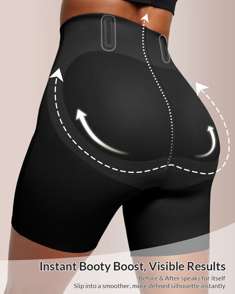 Willluxe® CurveFlex – High-Waist Seamless Butt-Lifting Shaper Shorts