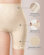Willluxe® CurveFlex – High-Waist Seamless Butt-Lifting Shaper Shorts