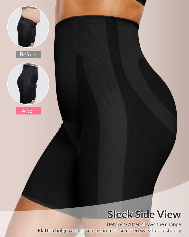 Willluxe® CurveFlex – High-Waist Seamless Butt-Lifting Shaper Shorts