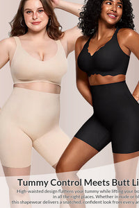 Willluxe® CurveFlex – High-Waist Seamless Butt-Lifting Shaper Shorts