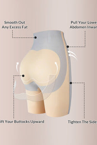 Willluxe® CurveFlex – High-Waist Seamless Butt-Lifting Shaper Shorts
