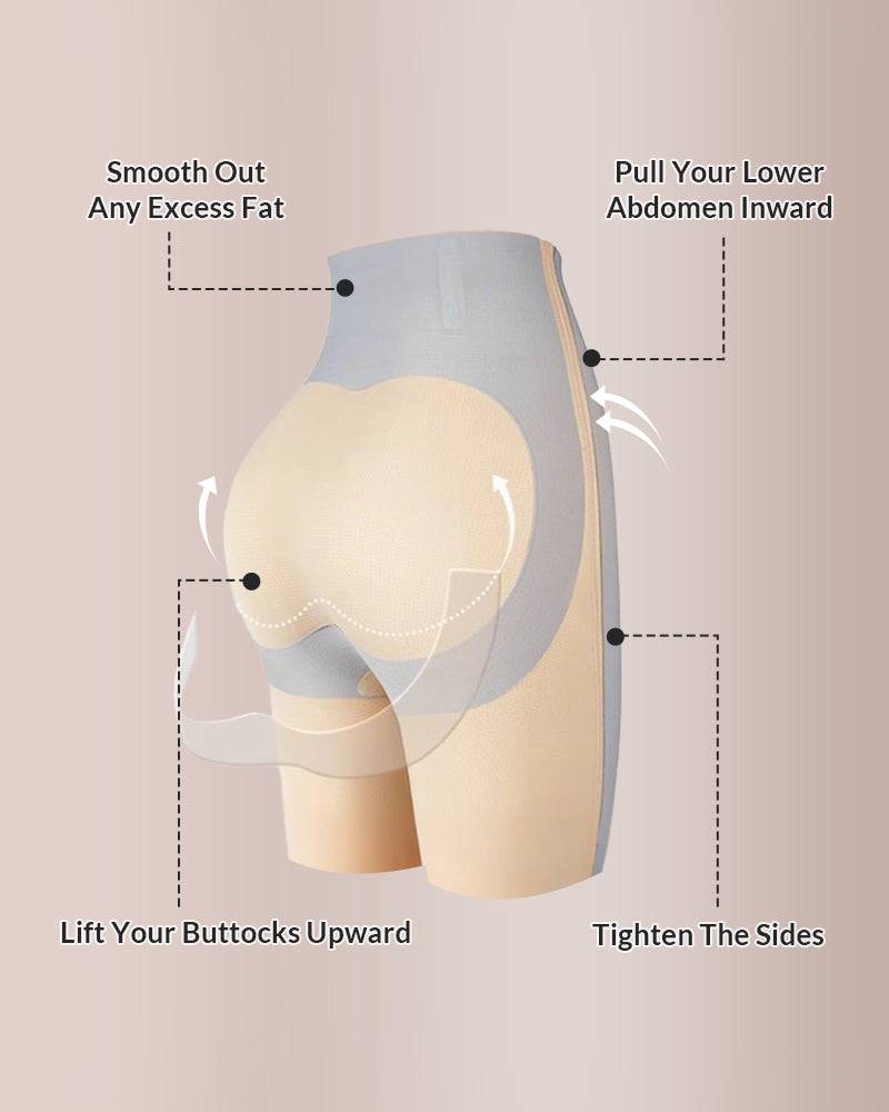 WILLLUXE® CurveFlex – High-Waist Seamless Butt-Lifting Shaper Shorts