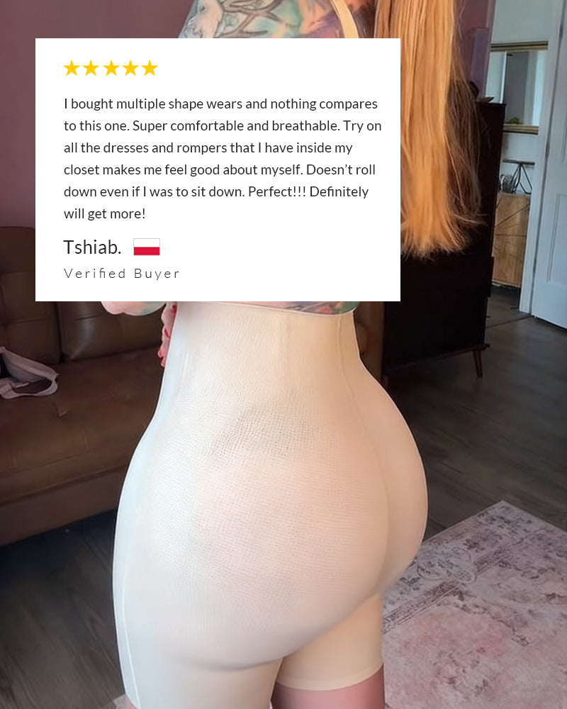 WILLLUXE® CurveFlex – High-Waist Seamless Butt-Lifting Shaper Shorts