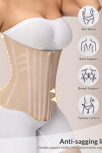 Willluxe® CurveFlex – Tummy Control Waist Trainer Corset