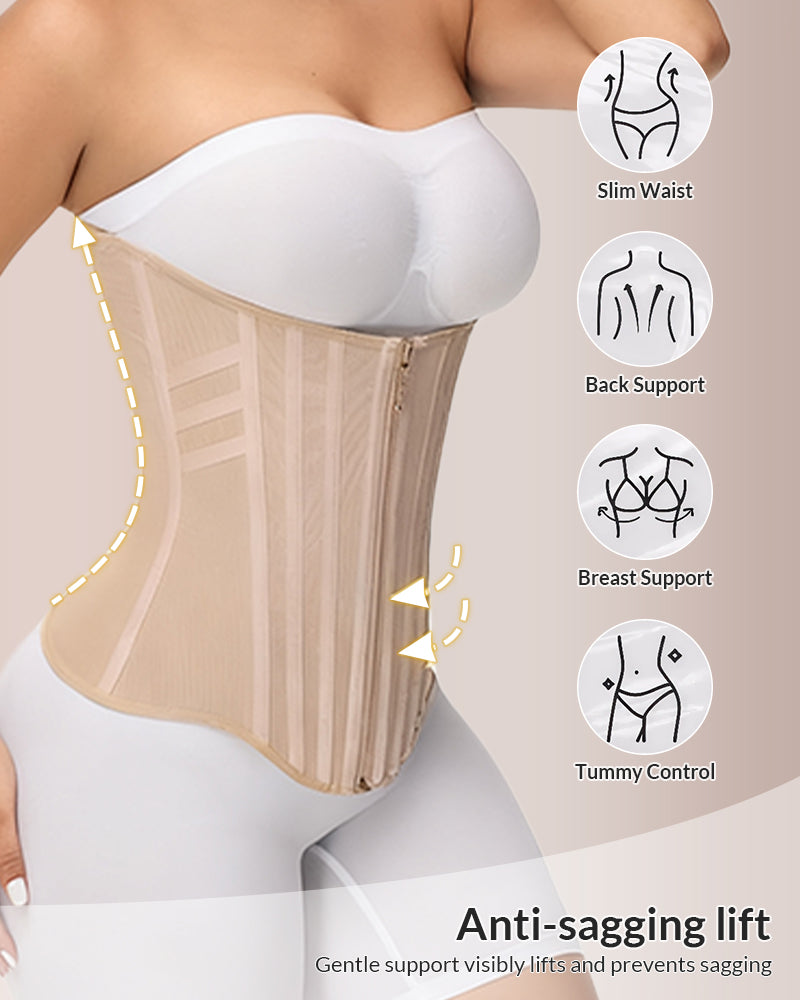 Willluxe® CurveFlex – Tummy Control Waist Trainer Corset
