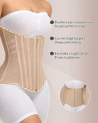 Willluxe® CurveFlex – Tummy Control Waist Trainer Corset