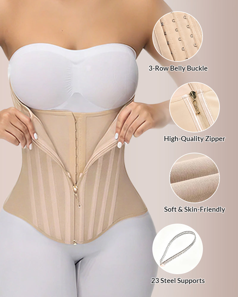 Willluxe® CurveFlex – Tummy Control Waist Trainer Corset