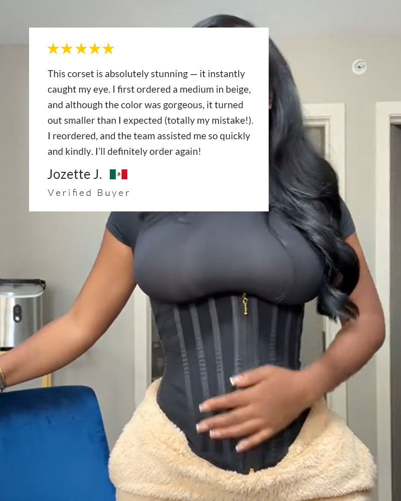 WILLLUXE® CurveFlex – Tummy Control Waist Trainer Corset