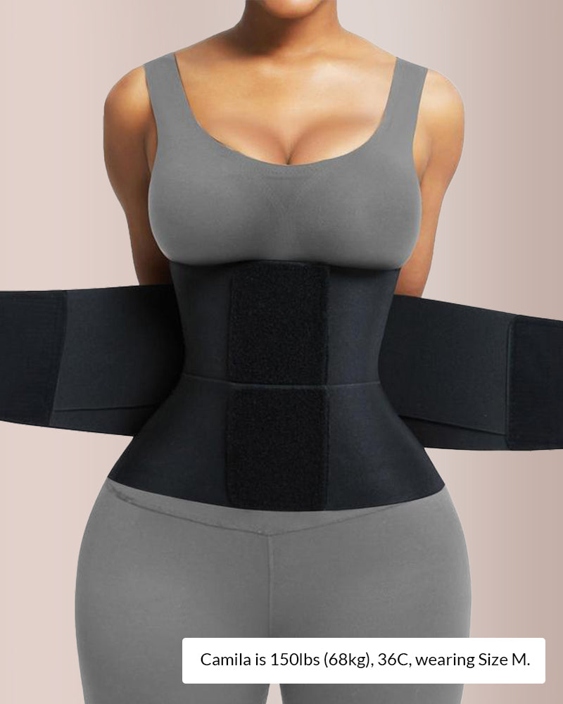 Willluxe® CurveFlex – Triple Wrap Adjustable Waist Trainer Belt