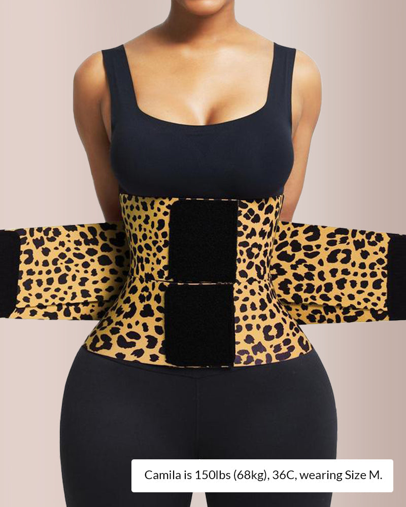 Willluxe® CurveFlex – Triple Wrap Adjustable Waist Trainer Belt