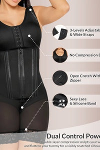 Willluxe® CurveFlex - Double Tummy Control Full Body Shapewear