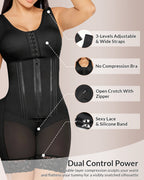 Willluxe® CurveFlex - Double Tummy Control Full Body Shapewear