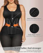 Willluxe® CurveFlex - Double Tummy Control Full Body Shapewear