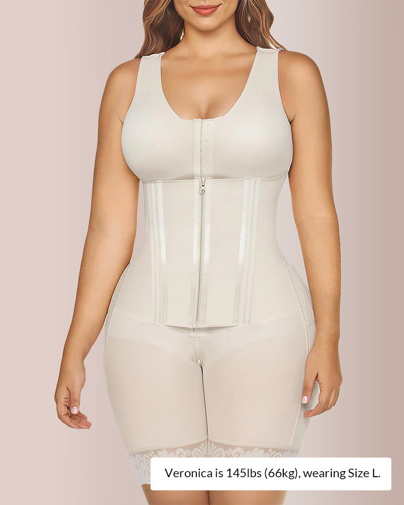 Willluxe® CurveFlex - Double Tummy Control Full Body Shapewear