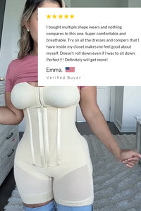 Willluxe® CurveFlex - Double Tummy Control Full Body Shapewear