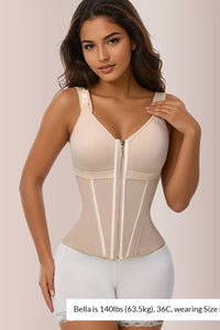 Willluxe® CurveFlex - Double-Layer Tummy Waist Shaper With Bra