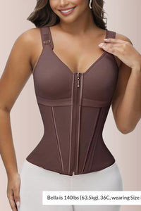 Willluxe® CurveFlex - Double-Layer Tummy Waist Shaper With Bra