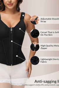 Willluxe® CurveFlex - Double-Layer Tummy Waist Shaper With Bra