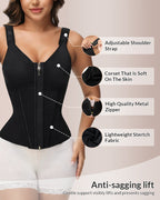 Willluxe® CurveFlex - Double-Layer Tummy Waist Shaper With Bra