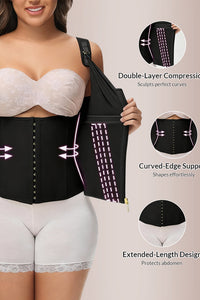 Willluxe® CurveFlex - Double-Layer Tummy Waist Shaper With Bra