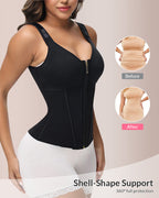 Willluxe® CurveFlex - Double-Layer Tummy Waist Shaper With Bra