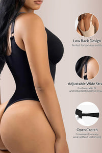 Willluxe® CurveFlex - V Neck Bodysuit Tummy Control Shapewear