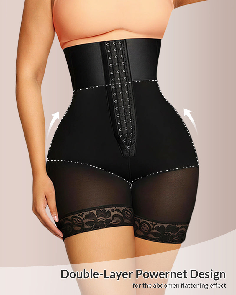 Willluxe® CurveFlex - High Waist Butt Lift Girdle Shorts