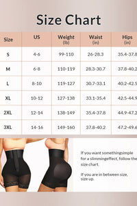 Willluxe® CurveFlex - High Waist Butt Lift Girdle Shorts