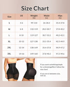 Willluxe® CurveFlex - High Waist Butt Lift Girdle Shorts