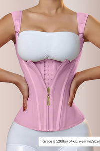 Willluxe® CurveFlex - Double Waistband Corset Waist Trainer